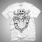 Image of 3 HEADED DEER TEESHIRT