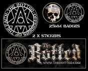 Image of Sticker and Badge set