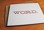 Image of Word Card