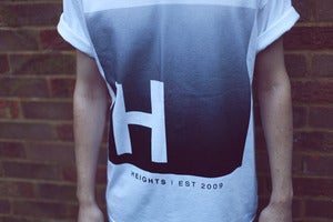 Image of Gradient Logo Tee - White
