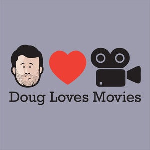 Image of Doug Loves Movies T-Shirt - Grey
