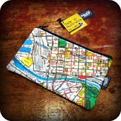 Image of 1966 Melbourne Melways Zipper Purse