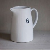 Image of  Daisy Hardcastle  cooking by Numbers no.6 4Ceramic Jug Ceramic Utensil Holder Ceramic Pestle & Mort