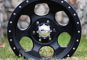 Image of 17x8 Black Finish Robby Gordon Signature Series Wheel