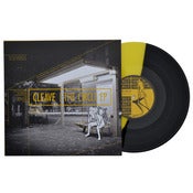 Image of Cleave "The Circle" 10" EP (Yellow and Black Half and Half Vinyl)
