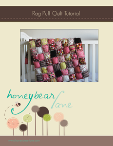 Image of Rag Puff Quilt Tutorial (Printable)