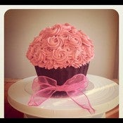 Image of Rose Swirl Novelty Cupcake
