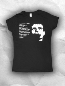 Image of What Ian Curtis Said Ladies Fit T Shirt
