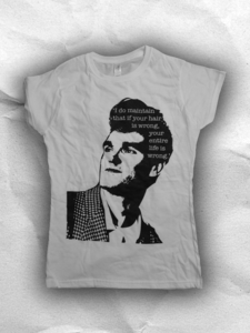 Image of What Morrissey Said Ladies Fit T Shirt