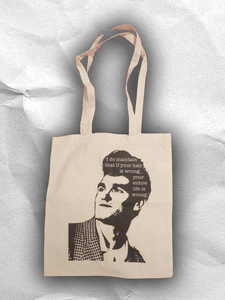 Image of What Morrissey Said Tote Bag