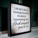 Image of "Who God Created You to Be" Print on 8" x 8" Cafe Mount (2nd of 5 prints in the Create Set)