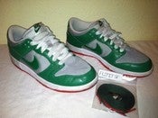 Image of VTG NIKE SB DUNK GUCCI RESIN HEINEKEN RED STAR BONSAI HEMP GG AIR JORDAN III IV XI I 9