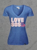Image of State of Stacen LoveSOS | Women's DeepV BLU