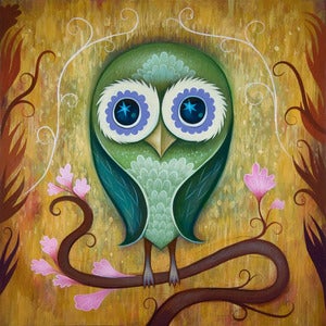 Image of Day Owl Limited Edition Print