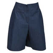 Image of Buksenederdel i jeans