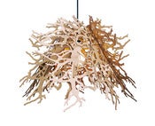 Image of Abstraction pendant light  (organic branches/cardboard)