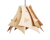 Image of Abstraction pendant light (Easter Island No. 1/cardboard)