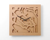 Image of Square Branch clock (natural)