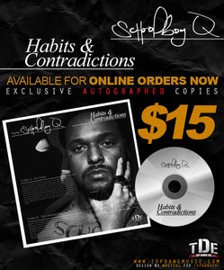 Image of Autographed ScHoolboy Q #HnC CD