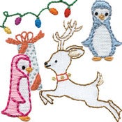 Image of Christmas Time embroidery pattern