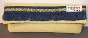 Image of Nana by Sally medium wallet - navy fringe