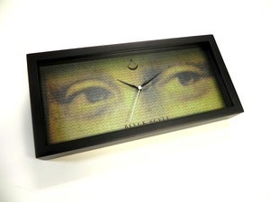 Image of BLACK SCALE "LA GIANCONDA" CLOCK