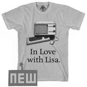 Image of in love with lisa (computer tee)