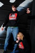 Image of Little Heart Records Pull-Over Hoodie: Tiger