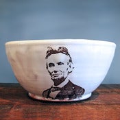 Image of Large Abraham Lincoln Bowl by Justin Rothshank