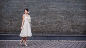 Image of Back Cut Out Wedding Dress - Made to Order 