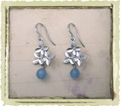 Jewelry: "Blue Flora" in Silver