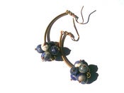 Image of Sodalite Cluster Earrings