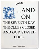 Image of The Seventh Day Canvas