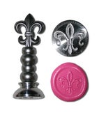 Image of Stamper 034 - Fleur de Lys design wax seal stamp