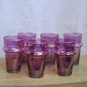 Image of Moroccan Rose Tea Glasses