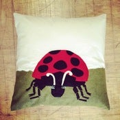 Image of Ladybug pillow SOLD