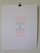Image of FREAKS AND GEEKS POSTER