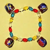 Image of Dollies Chocolate Creme Egg Charm Bracelet