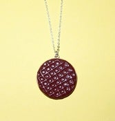 Image of Dollies Chocolate Digestive Biscuit Necklace