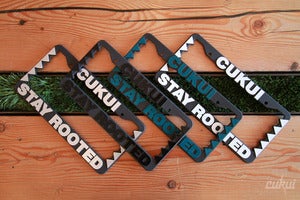 Image of Stay Rooted License Plate Holders