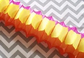 Image of Spring Arch Tissue Paper Garland