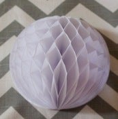Image of Small White Honeycomb Ball