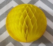 Image of Small Yellow Honeycomb Ball