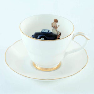 Image of Ali Miller - Always an adventure cup & saucer