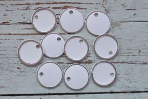 Image of Metal Rim Tags