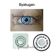 Image of Byakugan Hinata Neji Hyuga Contact Lens Cosplay Costume