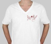 Image of Red Ink - TShirts (V-Neck)