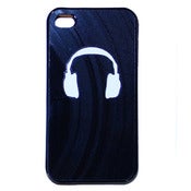 Image of iPhone 4/4S Case - Headphones