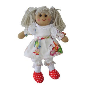Image of Powell Craft Mini Rag Doll - Vintage Dress