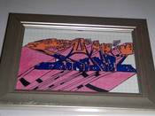 Image of Shaky (hands) tag framed
